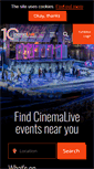 Mobile Screenshot of cinemalive.com